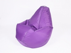 Кресло-мешок Россия Груша оксфорд cреднее 120x75 Фиолетовый