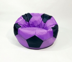 Кресло-мешок Россия Мяч большое Фиолетовый/Черный