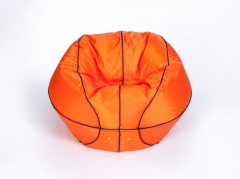 Кресло-мешок Россия Баскетбольный мяч большое Оранжевый/Черный